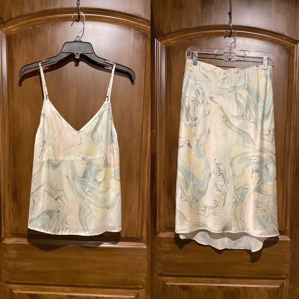Habitual 2pc Cami & Skirt